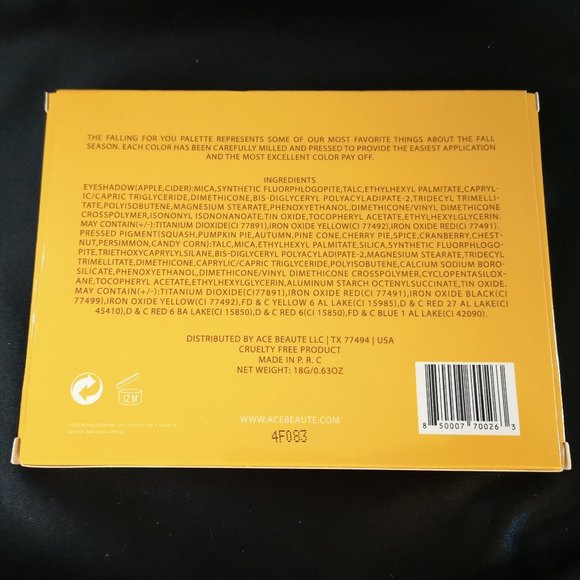 NEW - Ace Beaute Falling For You Palette with 12 gorgeous colors - Picture 3 of 3